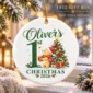 baby first Christmas ornament with honey bear product image