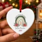 baby's first christmas ornament product image size detail