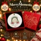 baby's first christmas ornament product image lifestyle scene