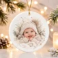 baby's first christmas ornament with personalized name and year product image product photo
