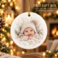 baby's first christmas ornament with personalized name and year product image product photo