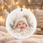 baby's first christmas ornament with personalized name and year product image product photo