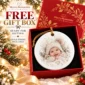 baby's first christmas ornament with personalized name and year product image product detail