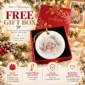 baby's first christmas ornament with personalized name and year product image product photo