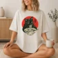 Black Cat Ramen Shirt t-shirt lifestyle scene