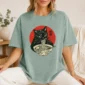 Black Cat Ramen Shirt t-shirt lifestyle scene