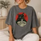 Black Cat Ramen Shirt t-shirt lifestyle scene