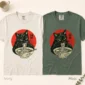 Black Cat Ramen Shirt t-shirt color options