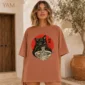 Black Cat Ramen Shirt t-shirt color options