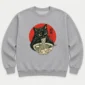 Black Cat Ramen Shirt t-shirt mockup view