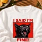 black cat shirt t-shirt
