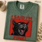 black cat shirt t-shirt styled product photo