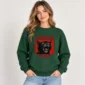 black cat shirt t-shirt mockup view
