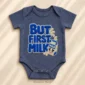 but first milk baby bodysuit product photo