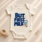 but first milk baby bodysuit product photo