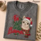 christmas llama baby bodysuit & toddler shirt sweatshirt hoodie lifestyle scene