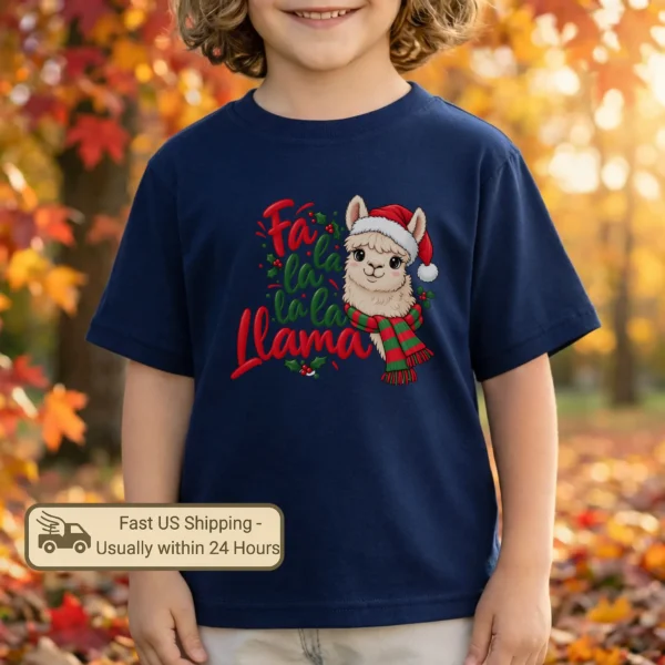 Christmas Llama Baby Bodysuit & Toddler Shirt Sweatshirt Hoodie — toddler shirt mockup christmas llama baby bodysuit & toddler shirt sweatshirt hoodie product photo