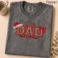 dad lettering multi-style apparel t-shirt product photo