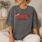 dad lettering multi-style apparel t-shirt lifestyle scene