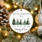 family Christmas ornament product image lifestyle scene