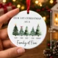 family Christmas ornament product image product photo