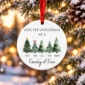 family Christmas ornament product image alternate angle