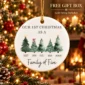 family Christmas ornament product image product photo
