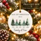 family Christmas ornament product image product photo