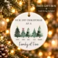 family Christmas ornament product image product photo