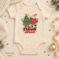 Feelin' Jolly Christmas baby bodysuit color options