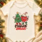 Feelin' Jolly Christmas baby bodysuit