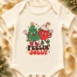 Feelin' Jolly Christmas baby bodysuit product photo