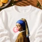 girl with a pearl earring shirt t-shirt