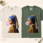 girl with a pearl earring shirt t-shirt color options