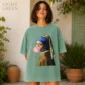 girl with a pearl earring shirt t-shirt color options