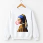 girl with a pearl earring shirt t-shirt product photo