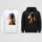 girl with a pearl earring shirt t-shirt alternate angle