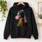girl with a pearl earring shirt t-shirt product photo