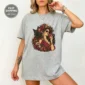 gothic woman art shirt t-shirt styled product photo