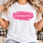 i am jane doe lettering multi-style apparel t-shirt