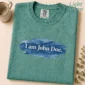 i am john doe lettering multi-style apparel t-shirt product photo