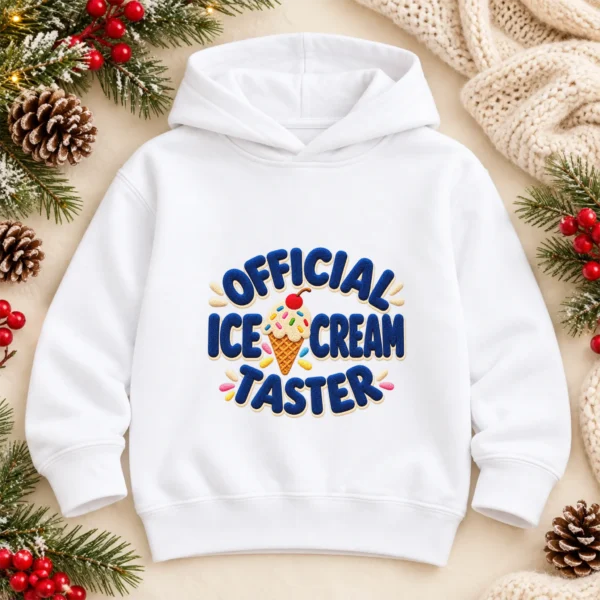 ice cream taster baby bodysuit