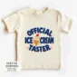 ice cream taster baby bodysuit product photo