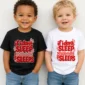 if i don't sleep nobody sleeps chenille look baby bodysuit & toddler product photo