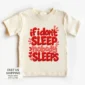 if i don't sleep nobody sleeps chenille look baby bodysuit & toddler product photo