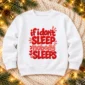 if i don't sleep nobody sleeps chenille look baby bodysuit & toddler product photo