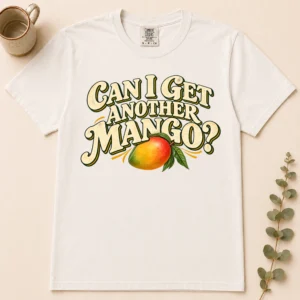 illustrated ripe mango multi-style apparel t-shirt