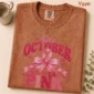 in october we wear pink shirt t-shirt product detail