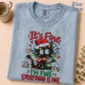 it's fine / i'm fine / everything is fine shirt t-shirt close-up detail
