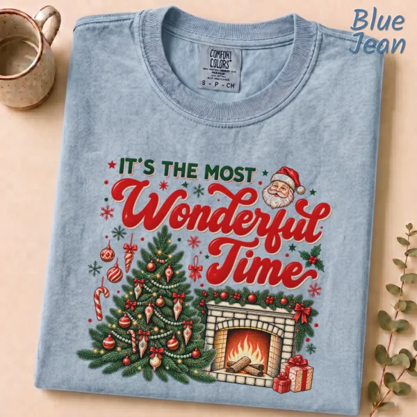 New Year's It's the Most Wonderful Time Shirt — alternate product mockup it's the most wonderful time shirt t-shirt product photo